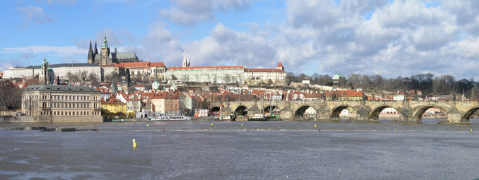 Charles Bridge and Prague Castle