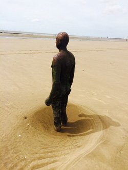 'Another place' by Antony Gormley