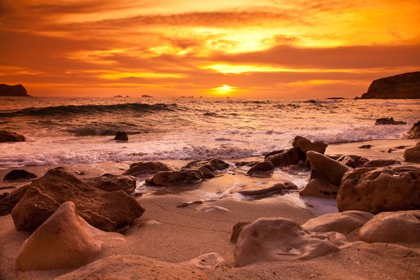 Sunset in Ibiza