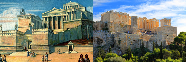 Ancient to modern Athens