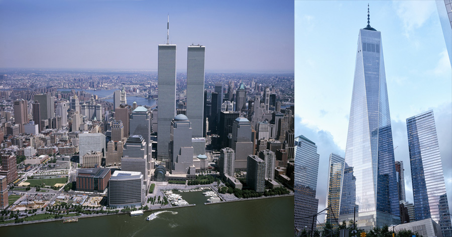 World Trade Center and Freedom Tower, New York