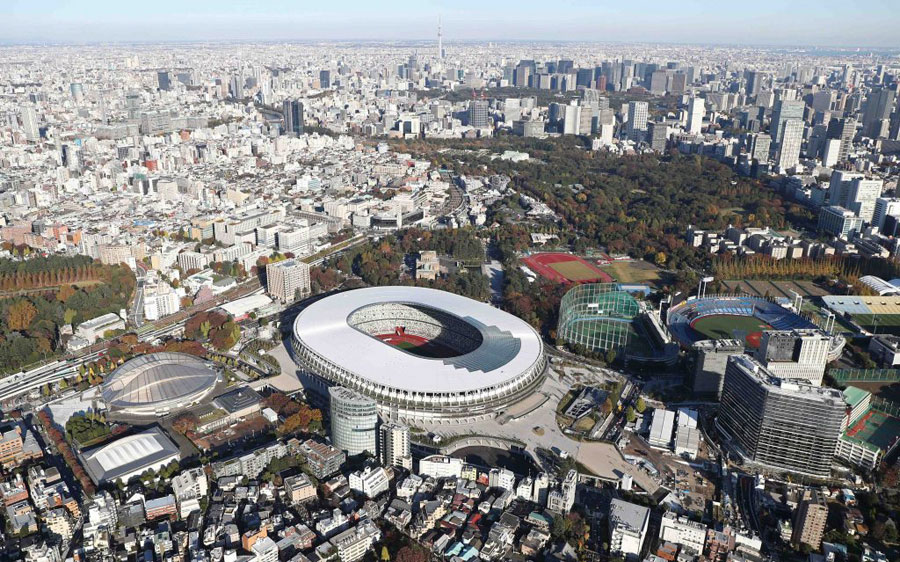 2020 national stadium for Tokyo Olympics