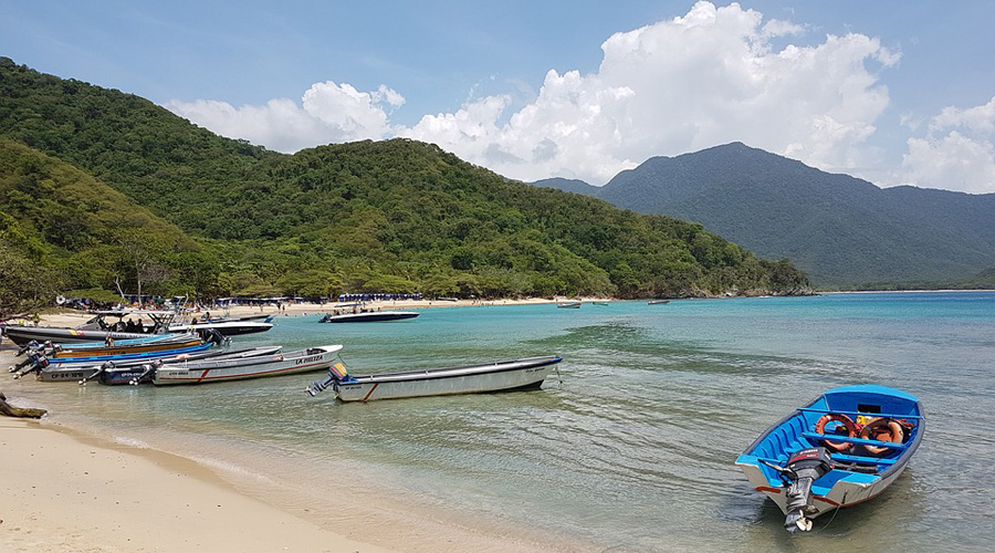 Beach near Cartagena, Colombia