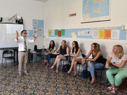 Italian class in Rome