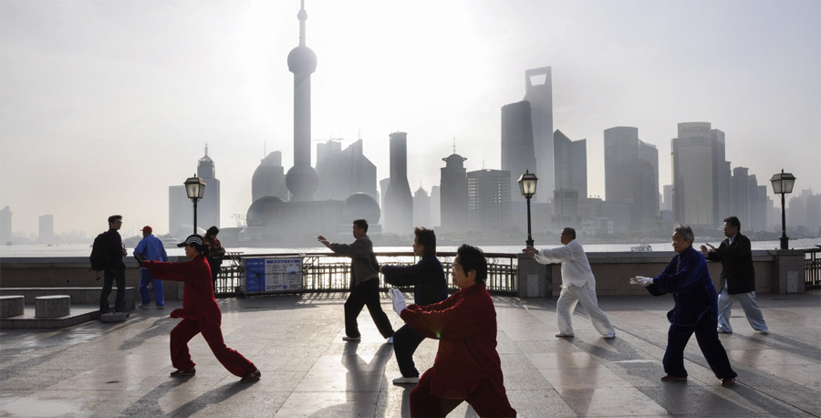 Tai Chi in Shanghai