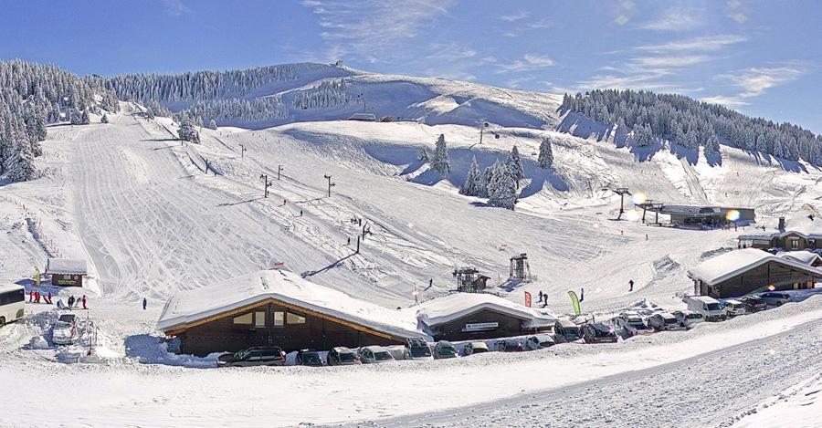 Semnoz ski resort near Annecy