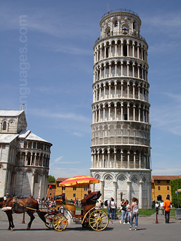 The famous Leaning Tower