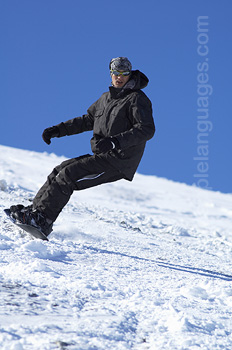 Snowboarding instructors course