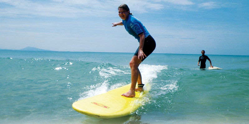 Riding your first wave