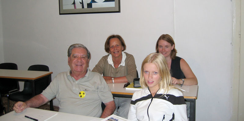 Learning Greek in Crete