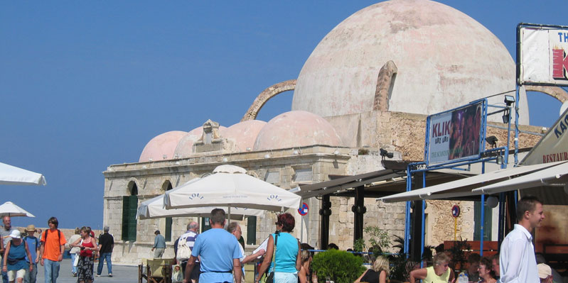 Exploring the Venetian Harbor in Crete