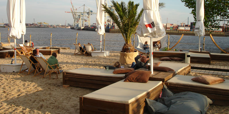 Hamburg even has its own beach!
