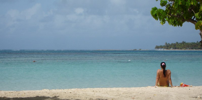 Relaxing beach days