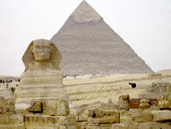 The Sphinx and Pyramids of Giza