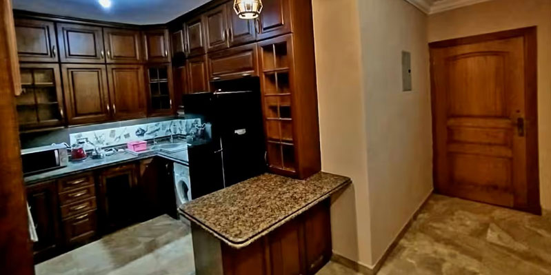 Kitchedn in the Shared Apartment