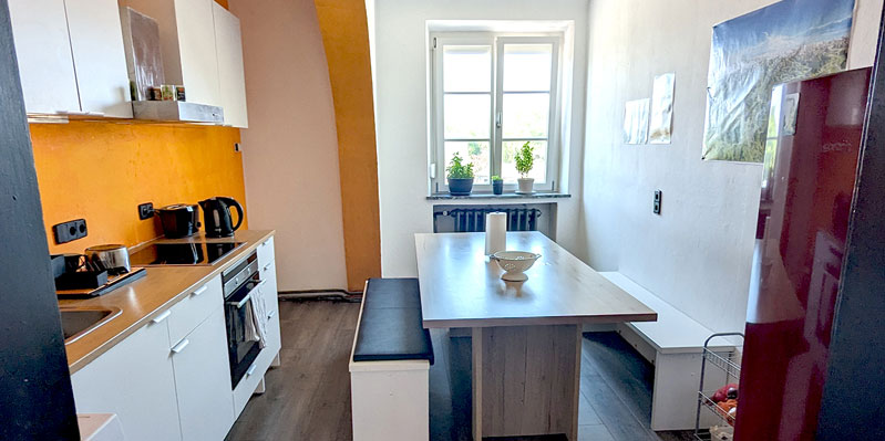 Kitchen in a shared apartment
