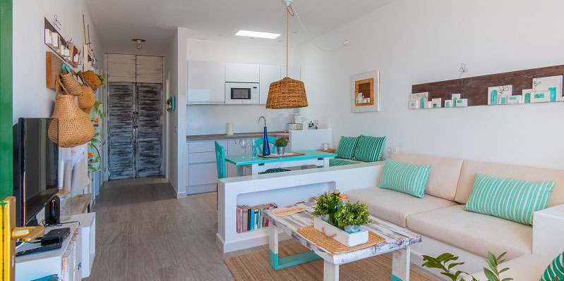 Typical studio apartment