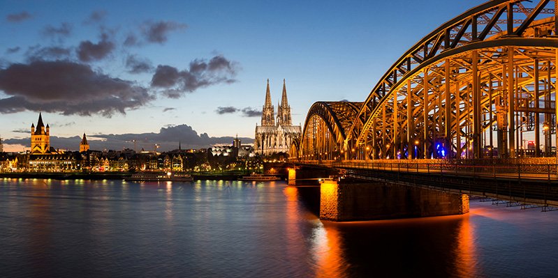 Cologne by night