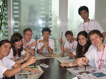 Students in our Shanghai school