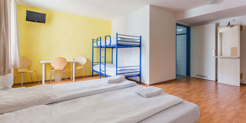 Multibed room in on-site residence
