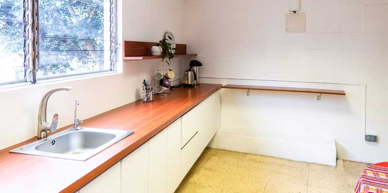 Kitchen facilities in Lima