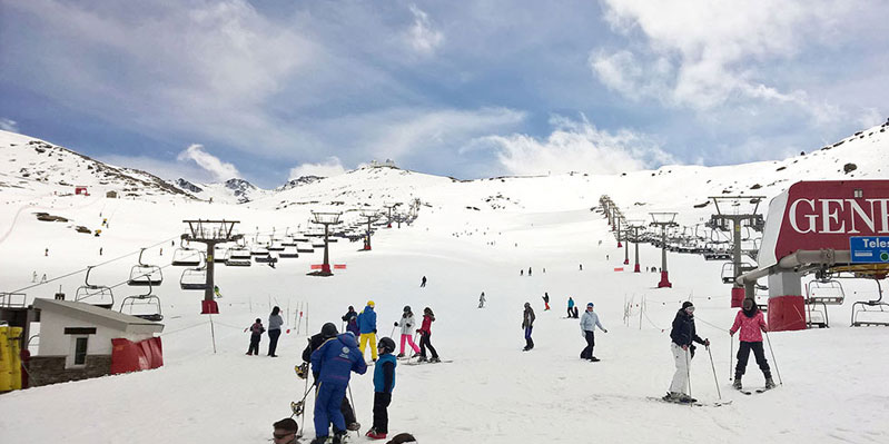 Ski trip to the Sierra Nevada