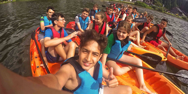 Fun on the lake
