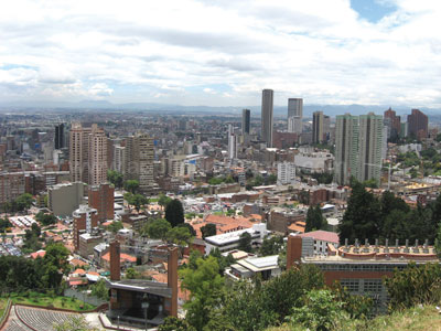 View over Bogotá 