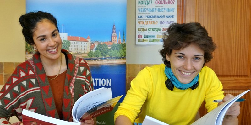 Learning Russian in Riga