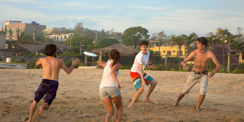 Fun on the beach