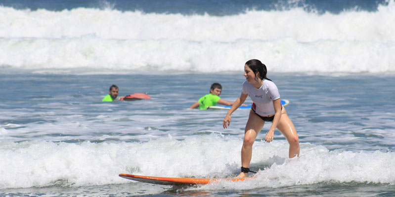 Learning to surf