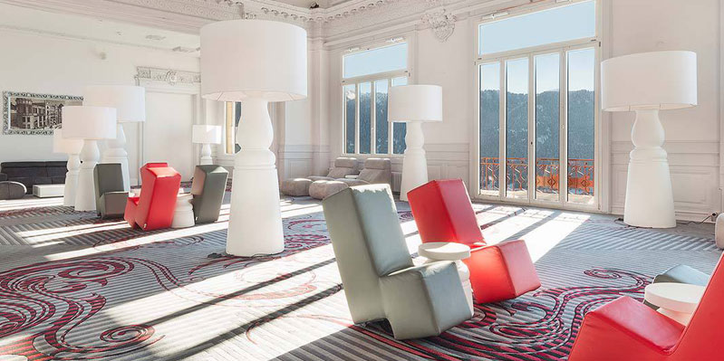 Student lounge in residence