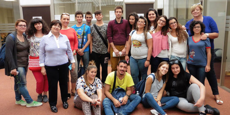 Making friends and learning French