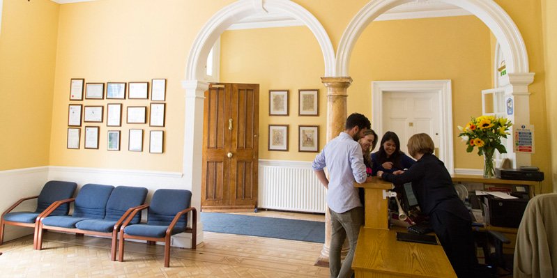 School reception