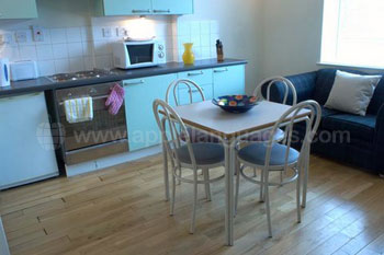 Kitchen in residence accommodation