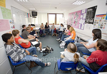 English lesson at our school