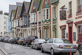 Typical street in Teignmouth