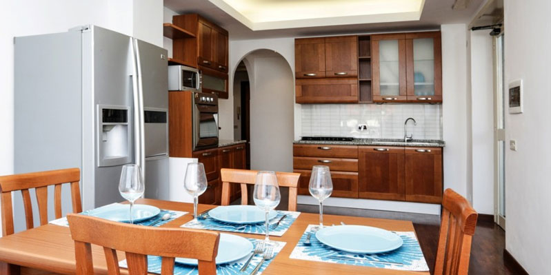 Kitchen in shared apartment