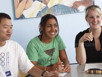 English lesson at our school in Los Angeles