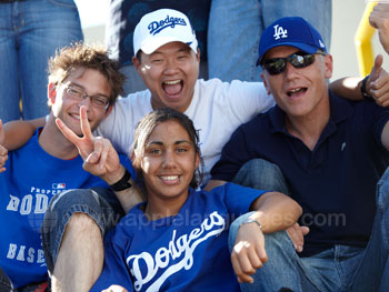 Excursion to a baseball game