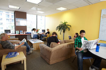 The student lounge