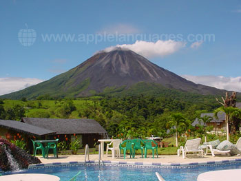 The Arenal volcano