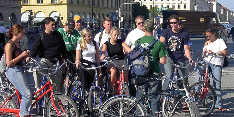Bike tour of Munich