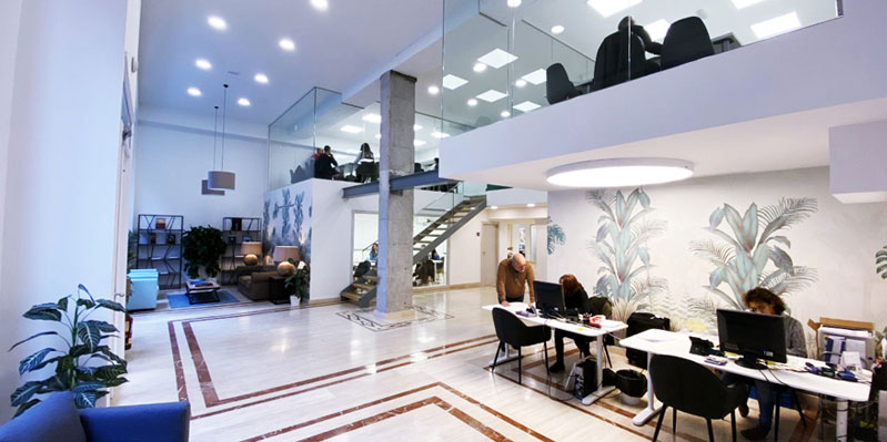 Bright, modern school