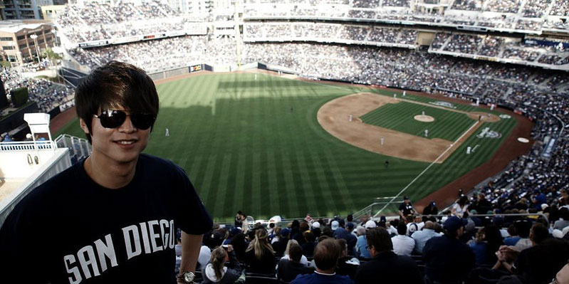 Visiting the San Diego Padres