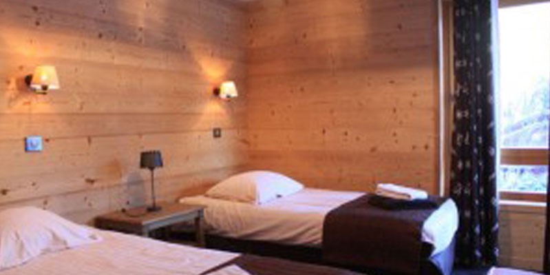 Bedroom in chalet