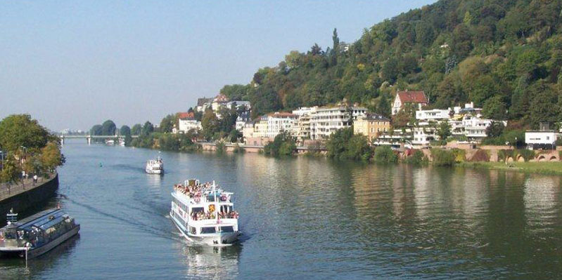 River Neckar, Heidelberg