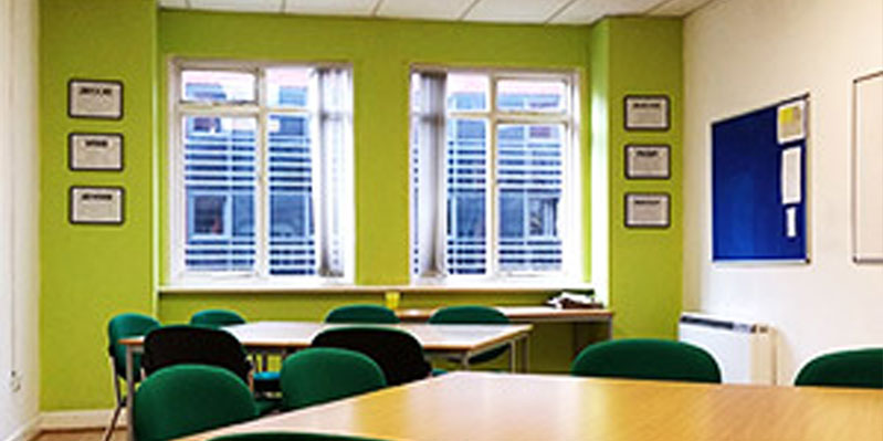 Bright, spacious classrooms