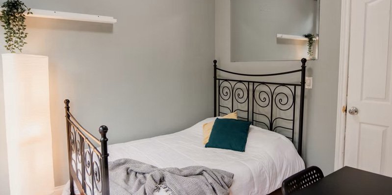 Bedroom in the Student House