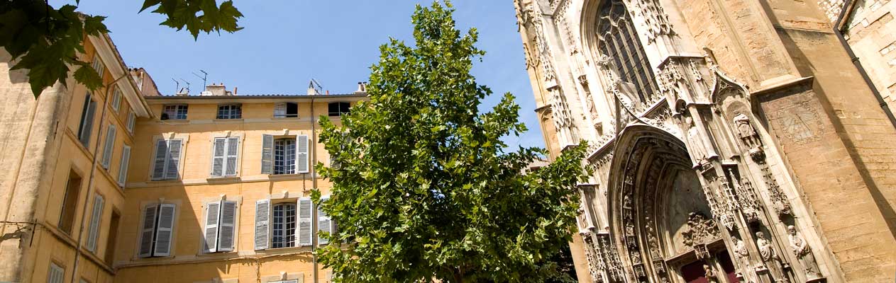 Cathedral in Aix en Provence, France